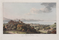 KG 01277
<br/>
Gezicht op Lausanne
<br/>
<em>Dunker, Balthasar Anton (1746-1807)</em>